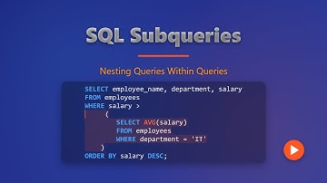 SQL Subqueries: Master Nested Queries for Powerful Data Retrieval