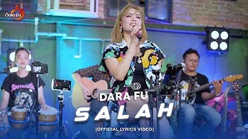 SALAH - LOBOW by Dara Fu | Versi Dangdut Koplo (Official Lyrics Video)