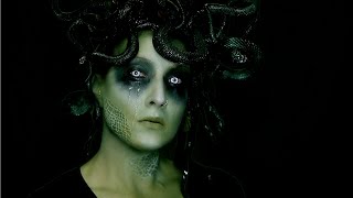 Halloween: Medusa | Makeup & Headpiece 🐍