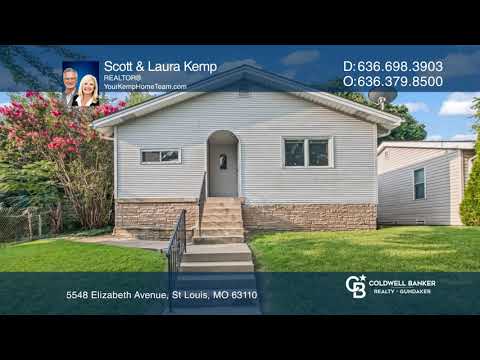 5548 Elizabeth Avenue, St Louis, MO home video tour