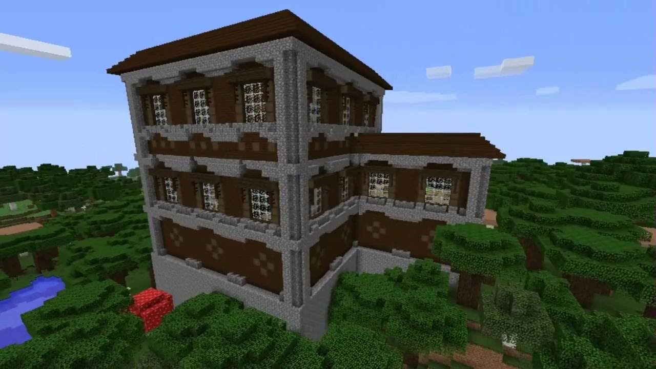 NEW WOODLAND MANSION - Minecraft 1.11 - Exploracion - YouTube
