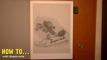 Supernote - How To... Enable screen mirroring