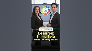 🔥Lean Six Sigma Belts Explained in 60 Seconds! #shorts #simplilearn