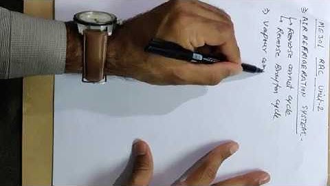 ME 301 RAC LECT 02 l UNIT 02 REVERSE CARNOT CYCLE BY Lr RAMESH BHAKAR GPC NAGAUR