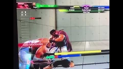 M Zangief jump cancel SPD modern slow motion