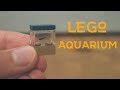 Worlds Smallest Lego Aquarium With Live Fish