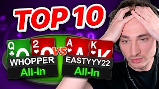 BACK TO 100NL and it's STILL INSANE?! | Top 10 Hands Ep. 236