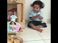 कान्हा जी देख रहे हो न मैं गुड बॉय हूँ 😇#NaughtyBaby#InnocentFun#ViralBaby#CuteMoments#BalMasti
