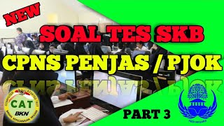 SOAL TES SKB CPNS PENJAS | SOAL SKB PJOK | KISI - KISI | SOAL TES SKB PENJASKES | SKB PENJASKES PJOK