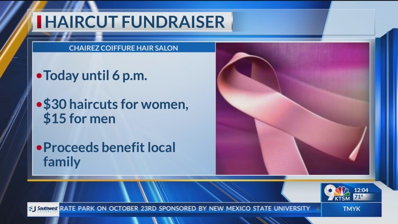 Fun Raisor Hair Chairez Coiffure hair salon hair cut fundraiser - YouTube