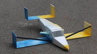 Homemade Airplane - RC plane - Handmade remote control airplane