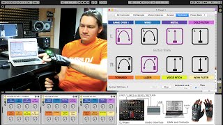 MIDI Перчатки Tornado A1. Инструкция. Работа с Ableton Live и Traktor Pro