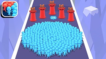 COUNT MASTER - Gameplay Walkthrough All Levels 971-976 New (iOS,Android) Games