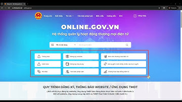 Giới thiệu về website online.gov.vn