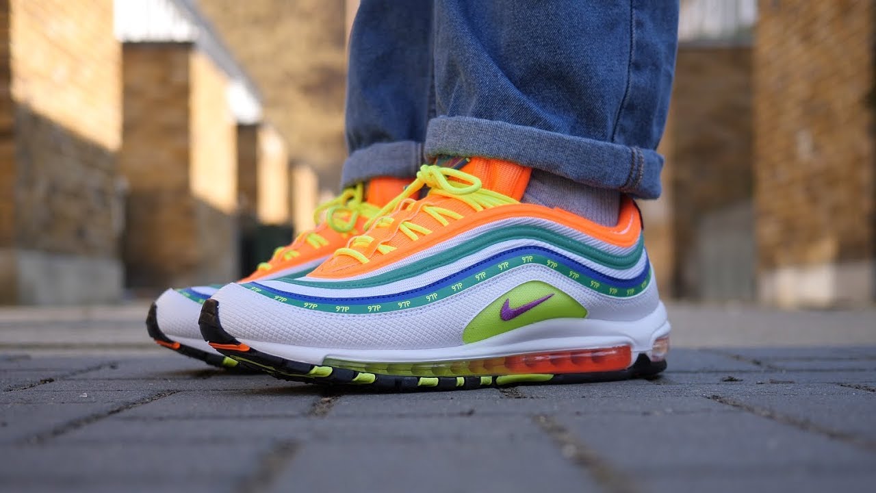 air max 97 london summer of love on feet