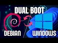 How to Dual Boot Debian 11 and Windows.. A Step by Step 2022 - Beginners Guide