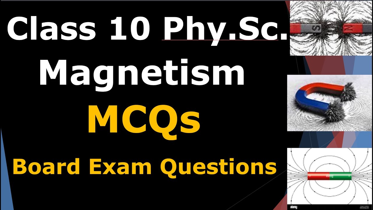 Electromagnetism MCQs Part 1 for Class 10 Board Exams - YouTube
