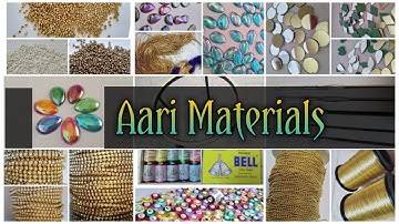 Aari & Maggam Materials full detail / Useful for Beginner