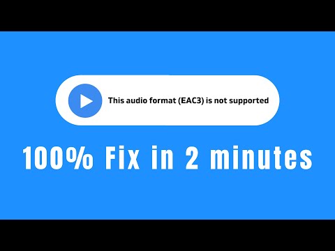 MX player audio format not support (EAC3) error fix