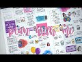 Plan With Me in My Hobonichi Cousin • My Birthday!