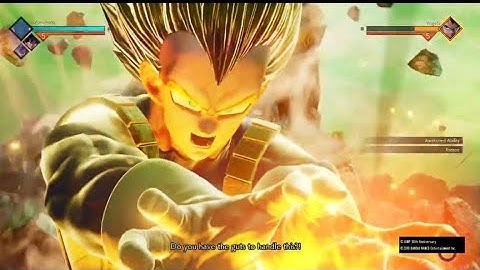 JUMP FORCE_(Vegeta)Final Flash Ps4 pro gameplay