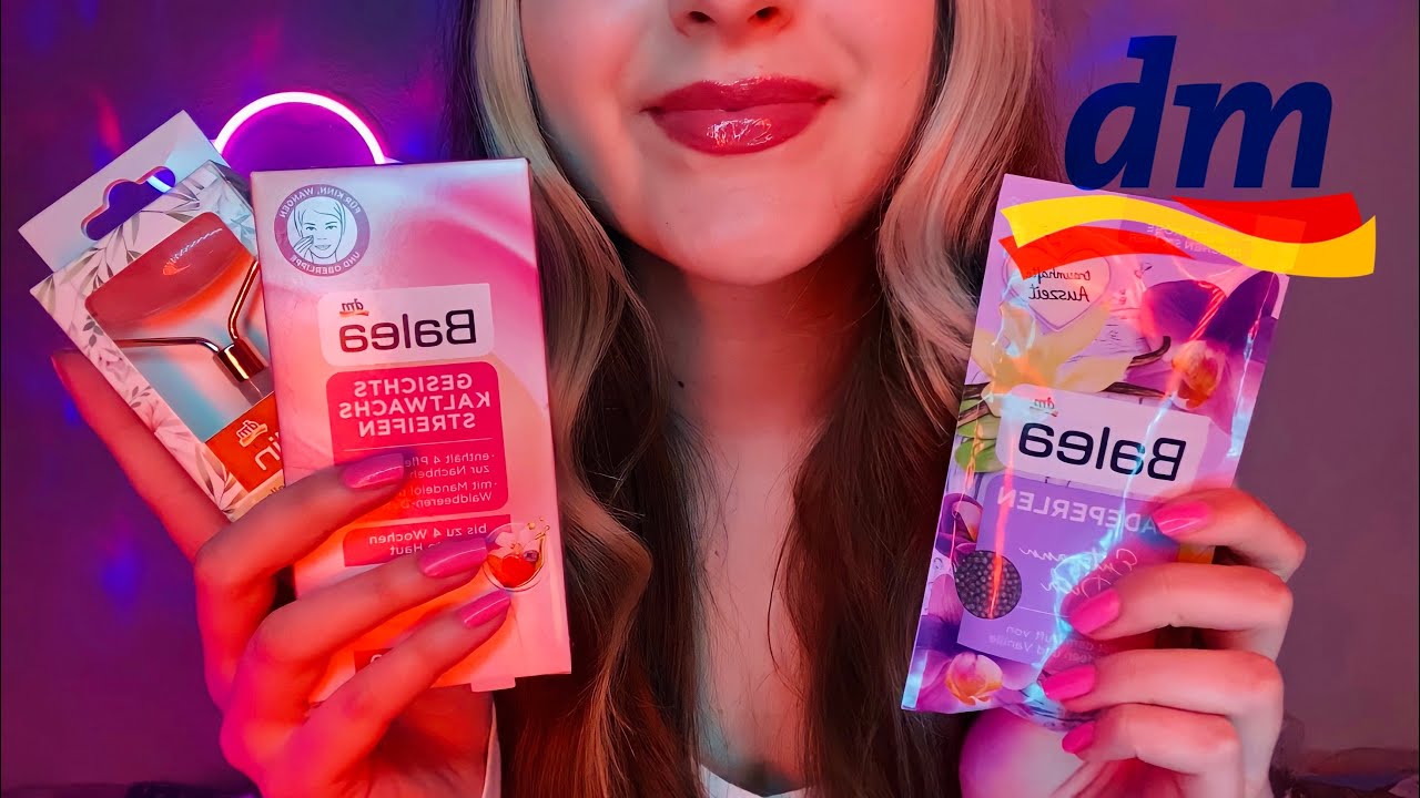ASMR • DM Roleplay liebevolle Verkäuferin berät dich im DM [Tapping, Schaum, Peeling, Massageball]