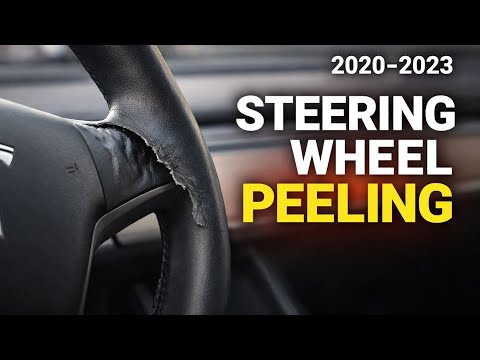 Tesla Steering Wheel Peeling Fix Explained — YouTube video thumbnail