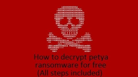 [OLD] How to decrypt Petya for FREE - All steps included