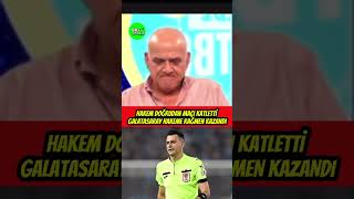 Ahmet Çakar Galatasaray, Hakeme Rağmen Kazandı. Maçı Katletti Hakem