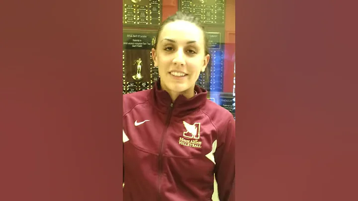 Final Mt. A home game interview Brittany Cain