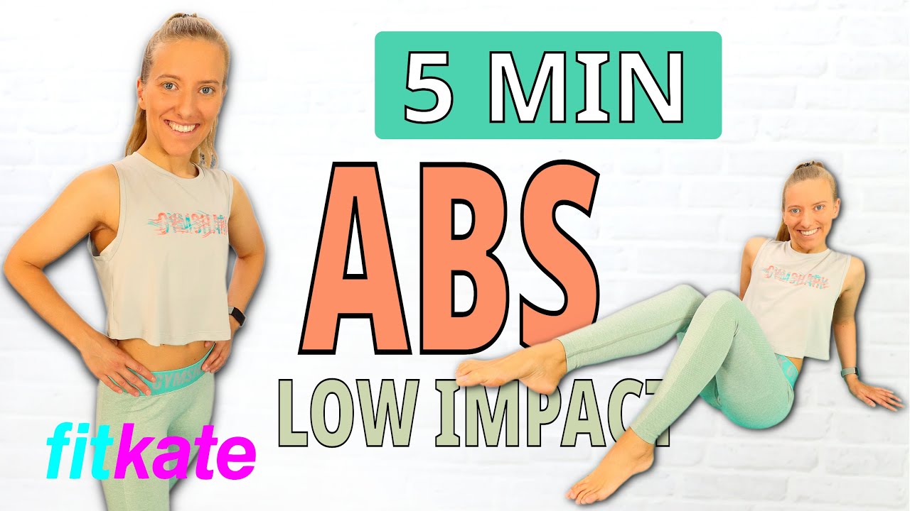 5 MIN ABS Workout | Low Impact | beginner friendly | No Repeat - YouTube