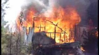 Colleton Fire Scenes Video Explosion