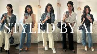 I let an app dress me for a week - 7 Spring outfit ideas