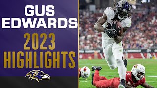 Top Gus Edwards Plays From The 2023 Season | Baltimore Ravens