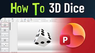 Create 3D Dice in PowerPoint (Tutorial + Free Download) screenshot 1