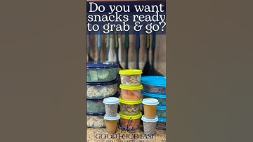 Snack Prep Containers #Shorts
