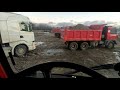 Татра тащит сканию. Tatra pulls out scania