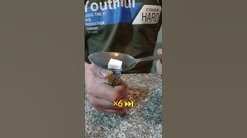 What happens when you heat sugar? 🔥 #Shorts #Science #Experiment #Sugar #Fire #CoolReaction