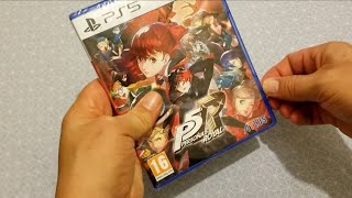 UNBOXING PERSONA 5 ROYAL -  PS5