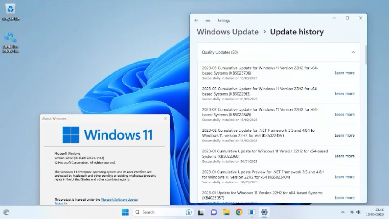 202303 Cumulative Update for Windows 11 Version 22H2 for x64based