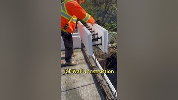 EPS Insulated Concrete Forms Stacking Blocks | ICF Construction Build Blocks Assembly Supply