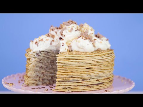 Nutella And Baileys Crepe Cake | Recipe