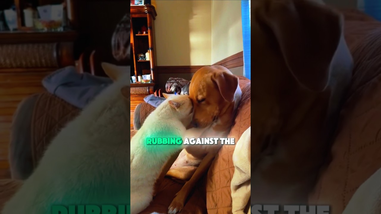 Вот почему эта собака не может отказать этой кошке 