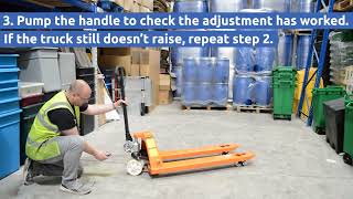 Pallet Truck Troubleshooting – Truck Won't Raise