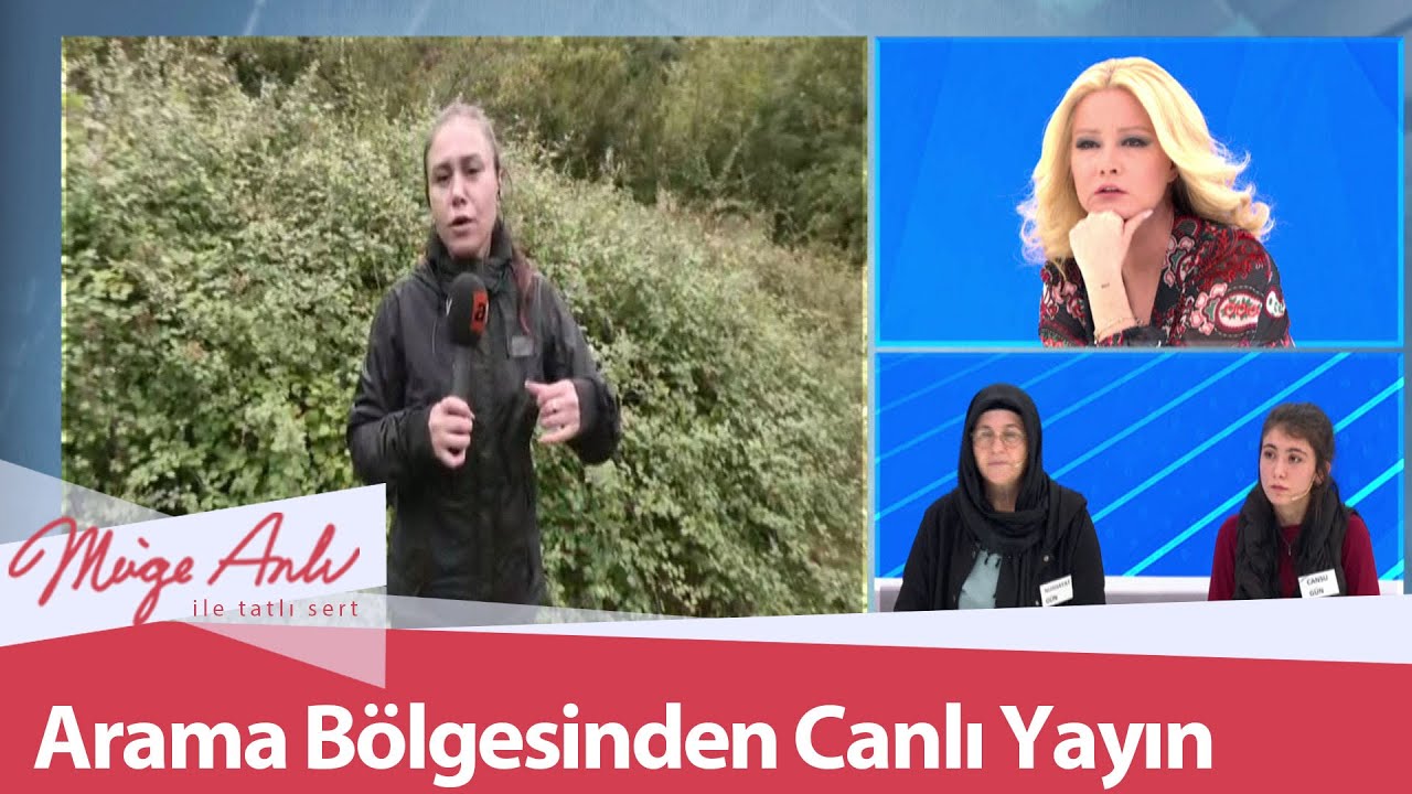 Arama çalışmalarından canlı yayın... - Müge Anlı ile Tatlı Sert 13 Ekim 2021