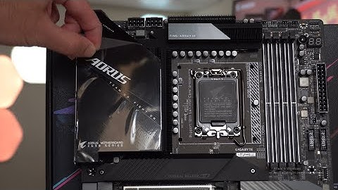 Z690 AORUS Master - First impressions on the aesthetic and features