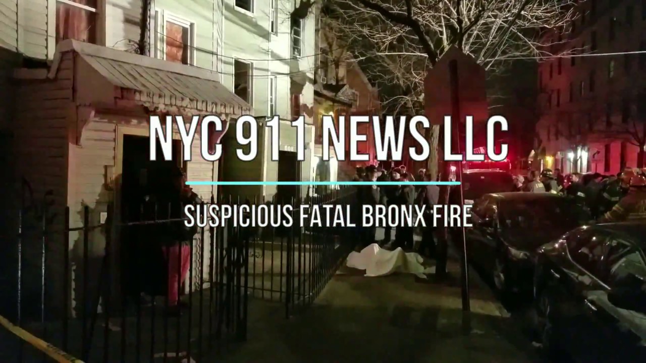 FDNY: One dead in suspicious Bronx Fire - YouTube