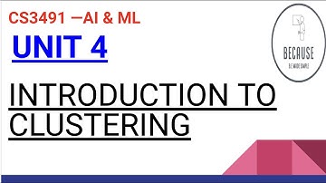 4.8 Introduction to Clustering in Tamil