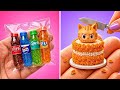Build a Tiny House &amp; Supplies 😻 MINI DIYs &amp; CRAFT IDEAS