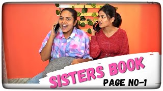 Sisters book || page-1 || Sisters series ||Niha Sisters || Comedy